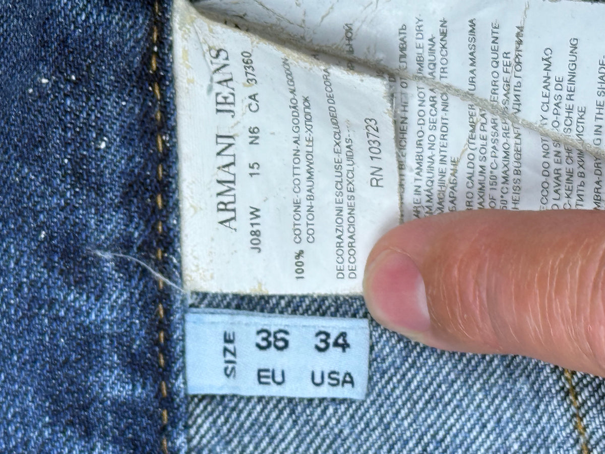 vintage Armani jeans