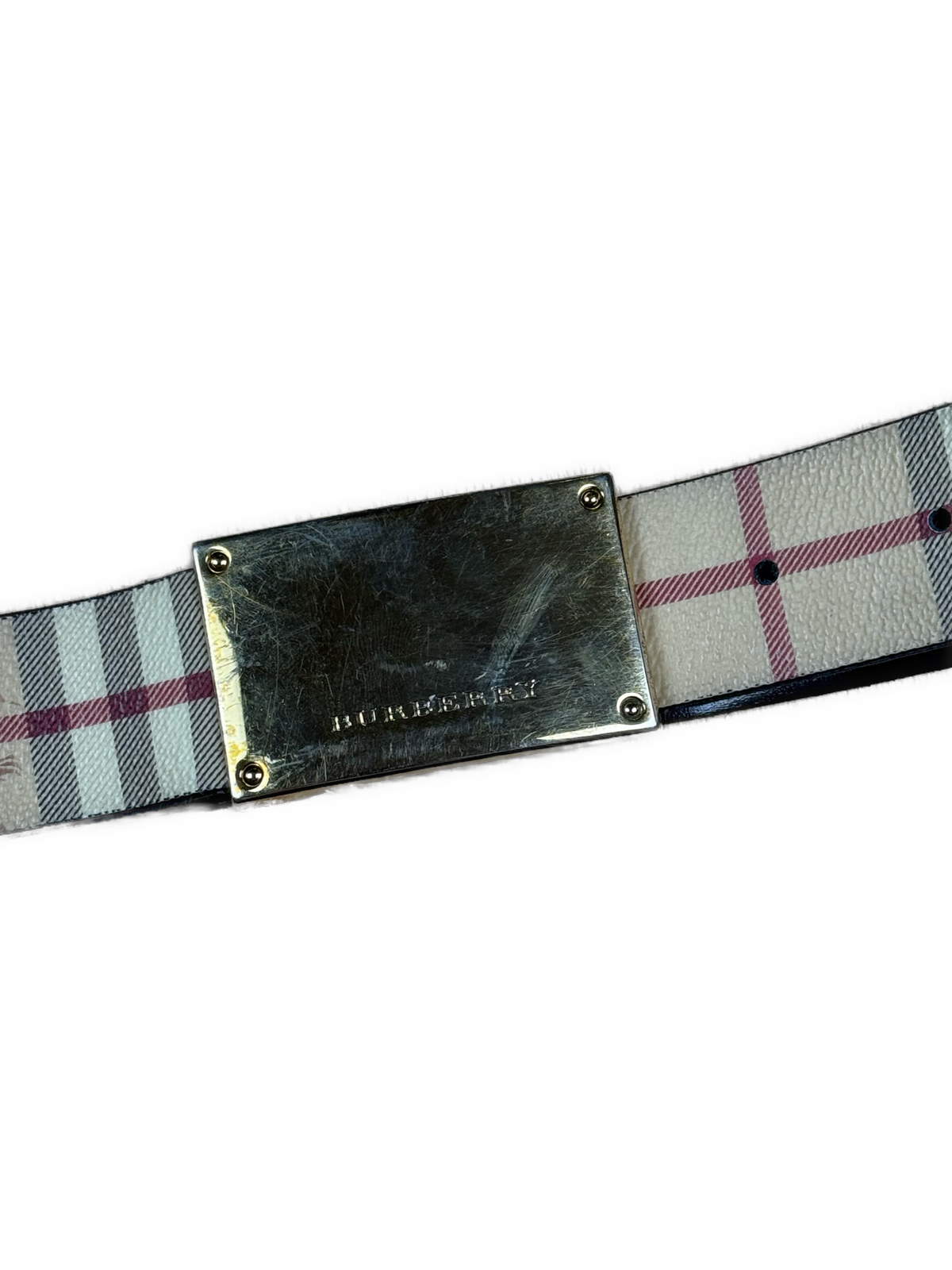 vintage Burberry belt