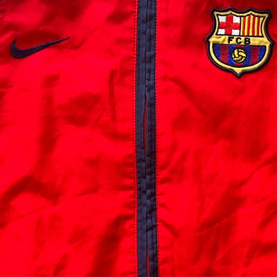 vintage Nike Fc Barcelona windbreaker {XXS}