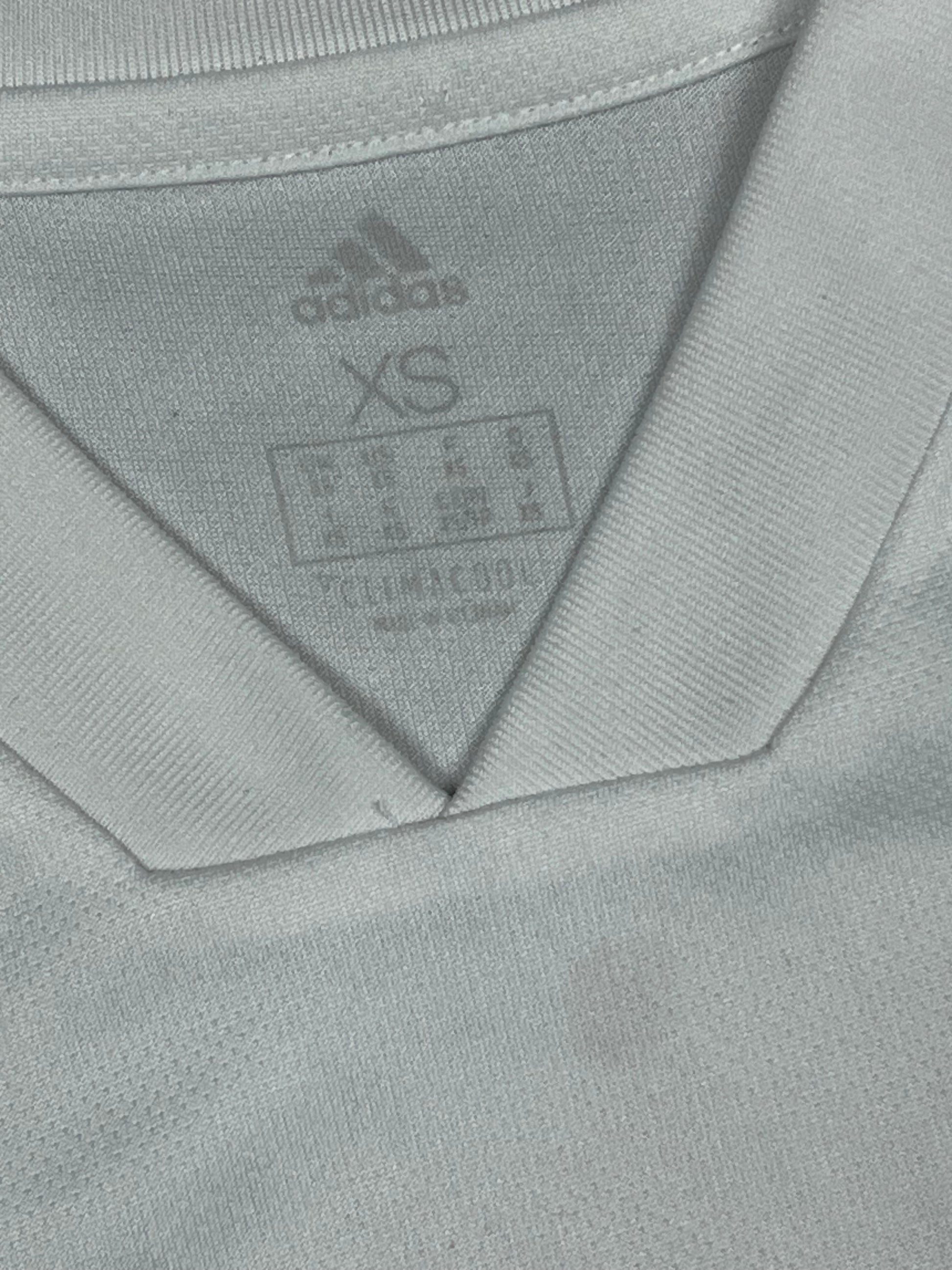 white Adidas Fc Arsenal trainingjersey {XS}