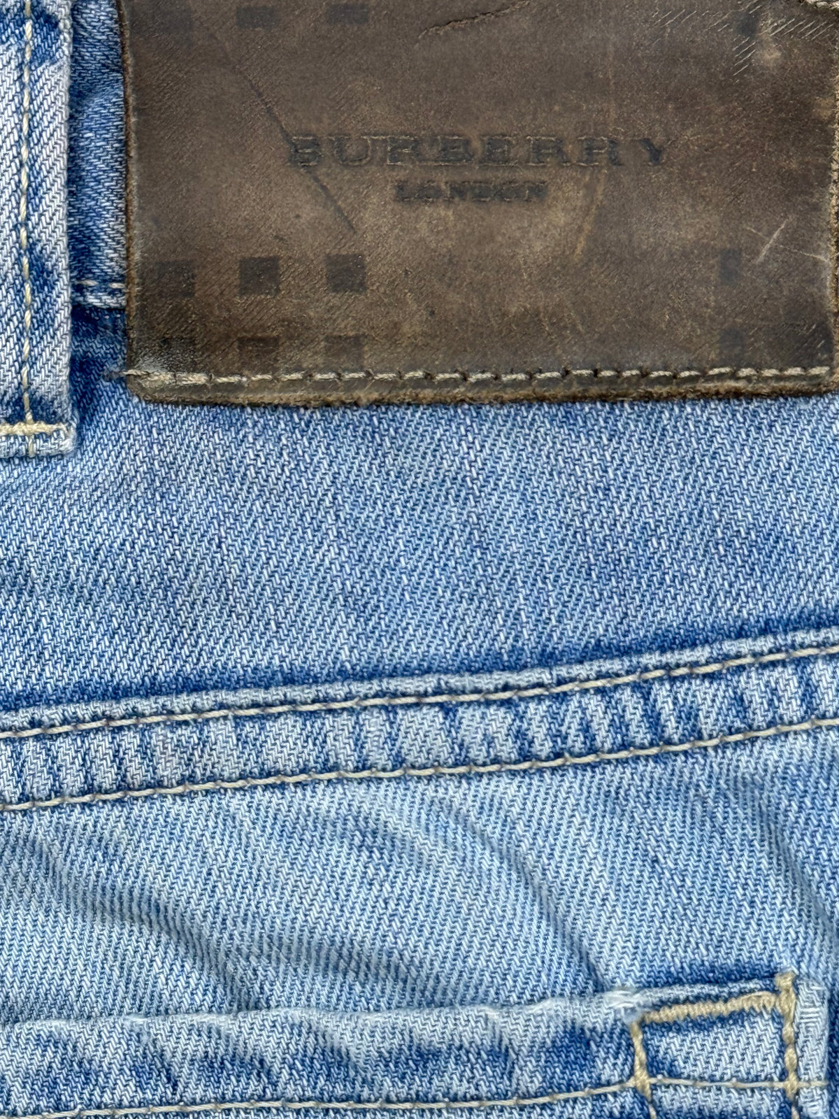 vintage Burberry jeans
