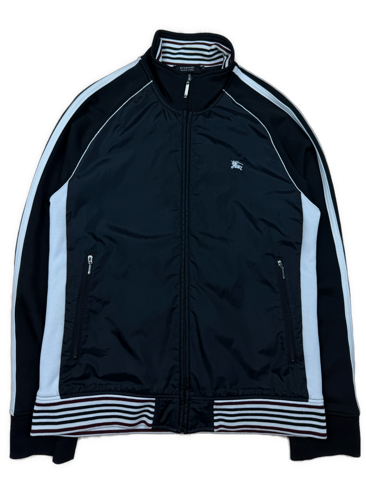 vintage Burberry Black Label trackjacket