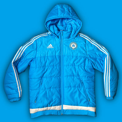 vintage Adidas Olympique Marseille winterjacket {L}