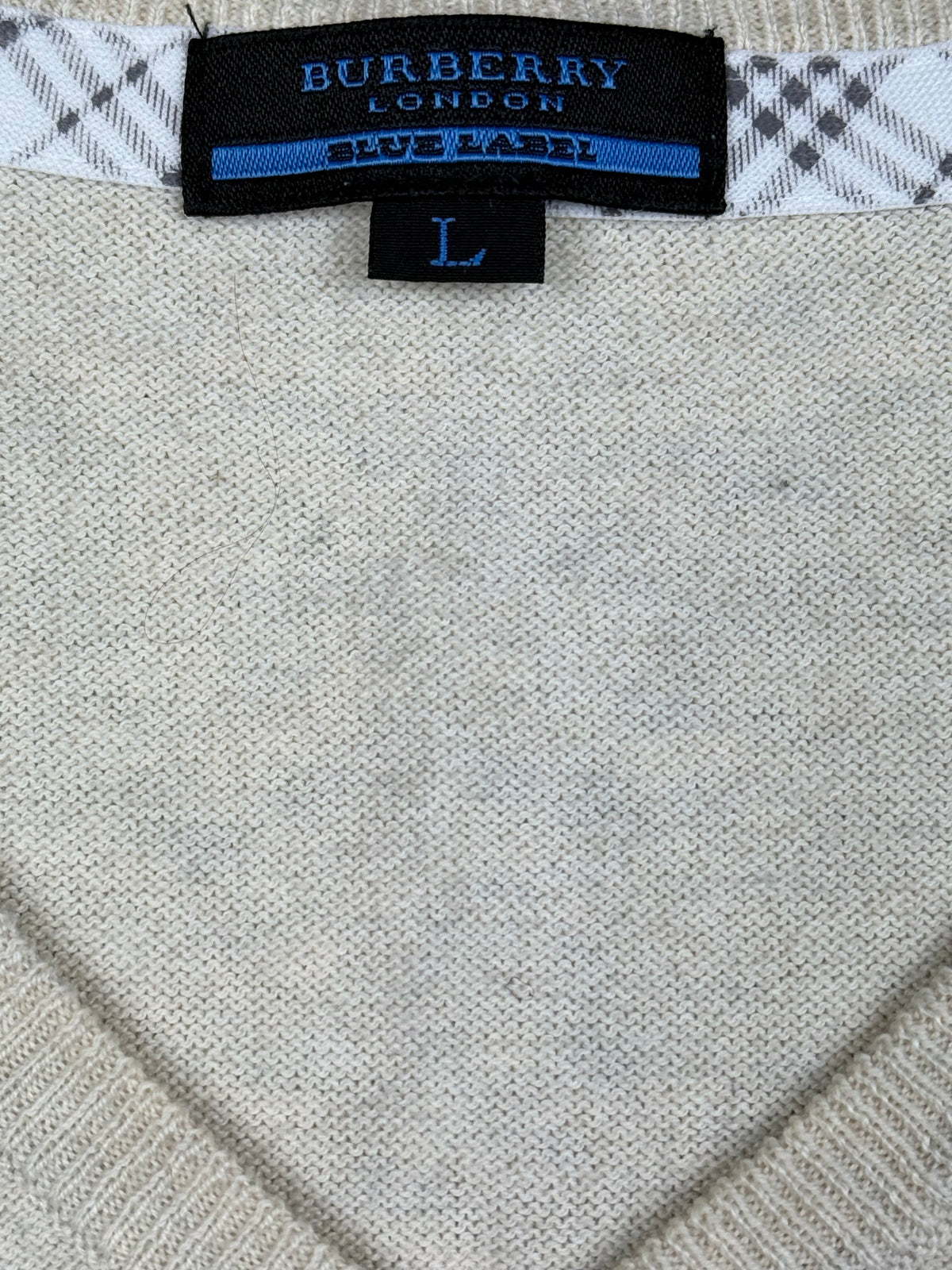 vintage Burberry Blue Label knittedsweater {L}