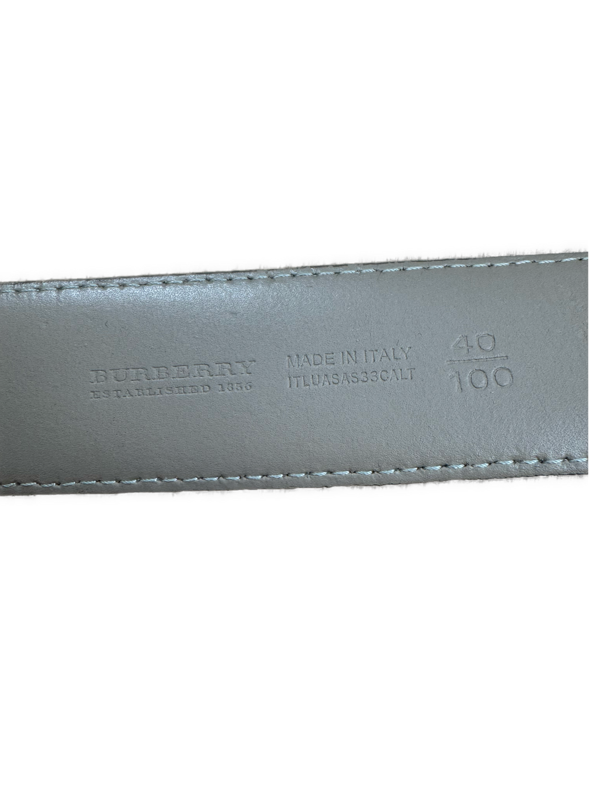 vintage Burberry belt