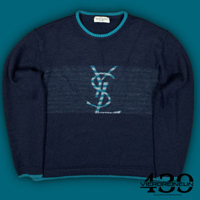 vintage YSL Yves Saint Laurent knittedsweater {M}