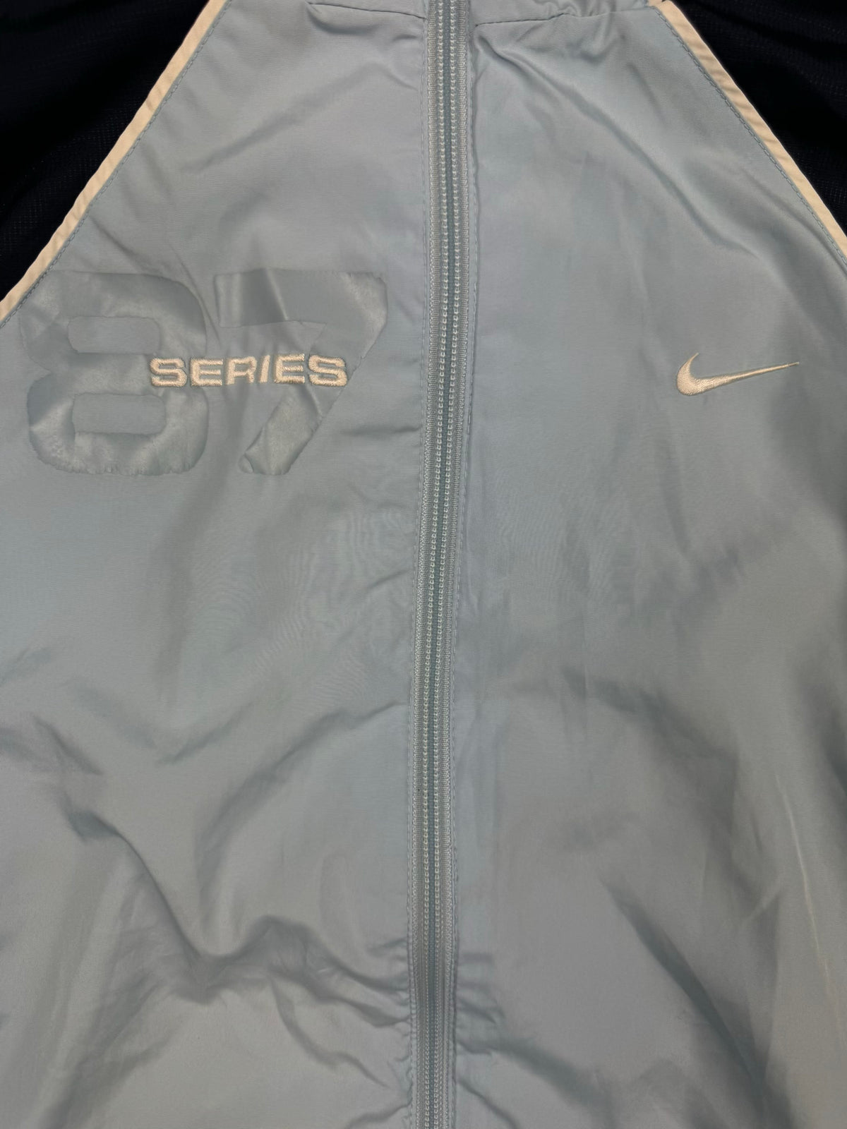vintage babyblue Nike AIRMAX windbreaker {S}