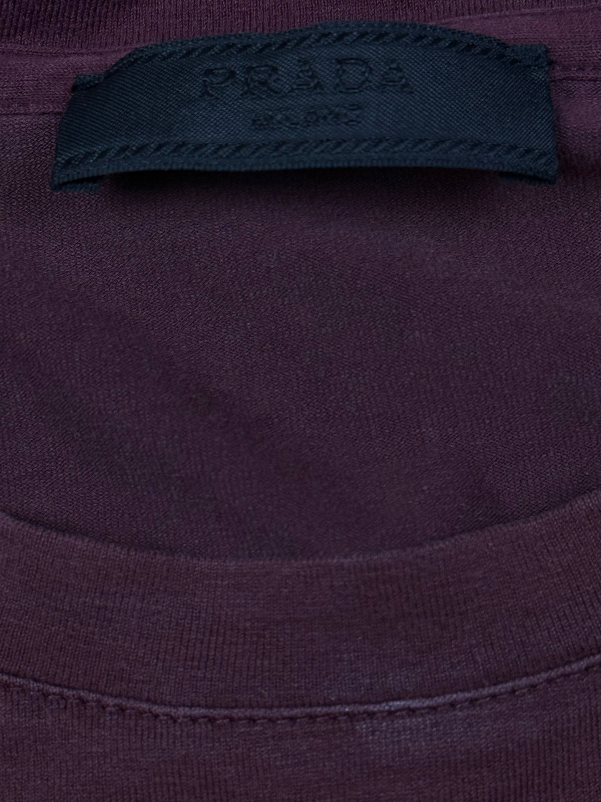 bordeaux Prada t-shirt