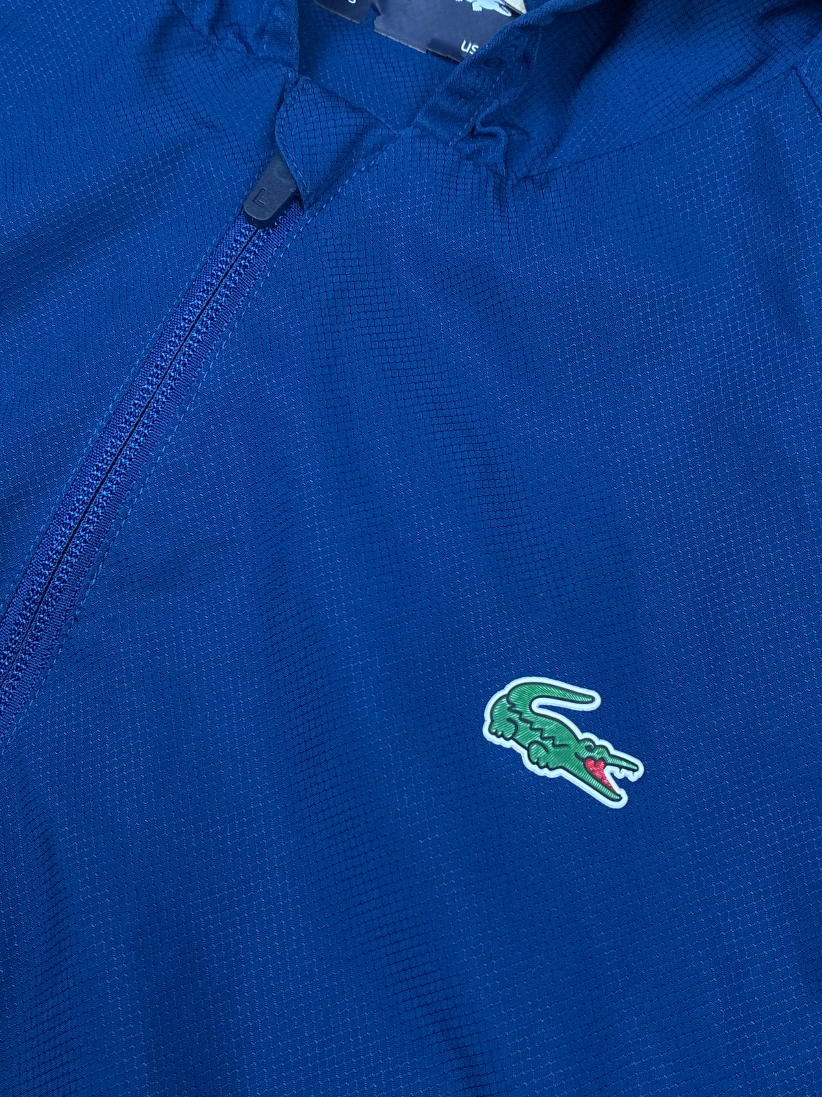 navyblue Lacoste windbreaker {S}