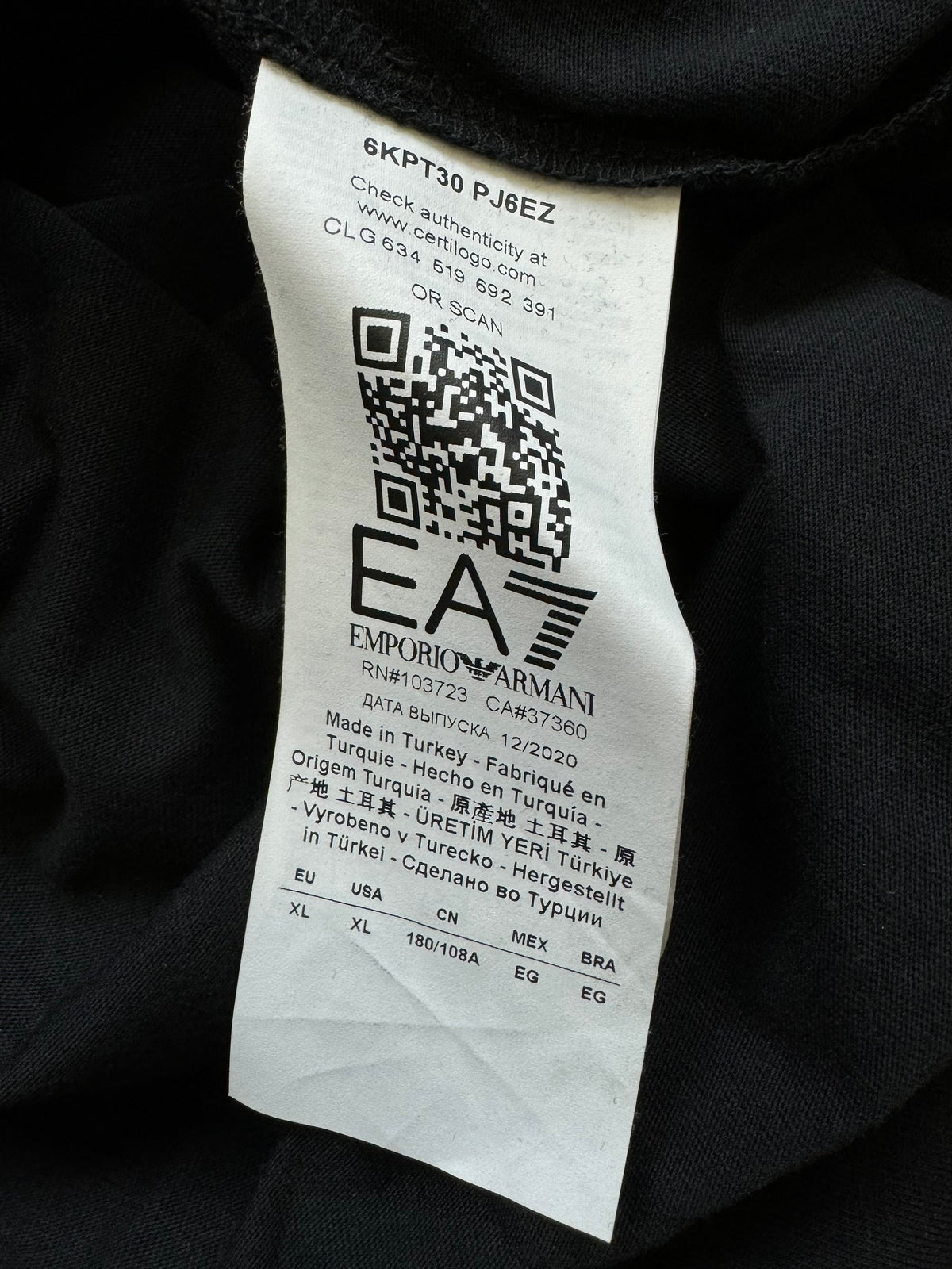 vintage Emporio Armani EA7 longsleeve {XL}