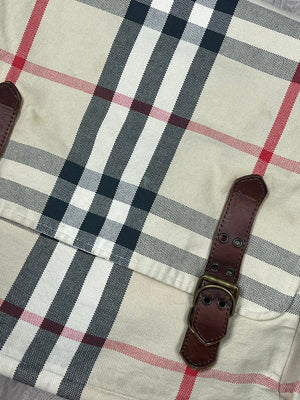 vintage Burberry messengerbag