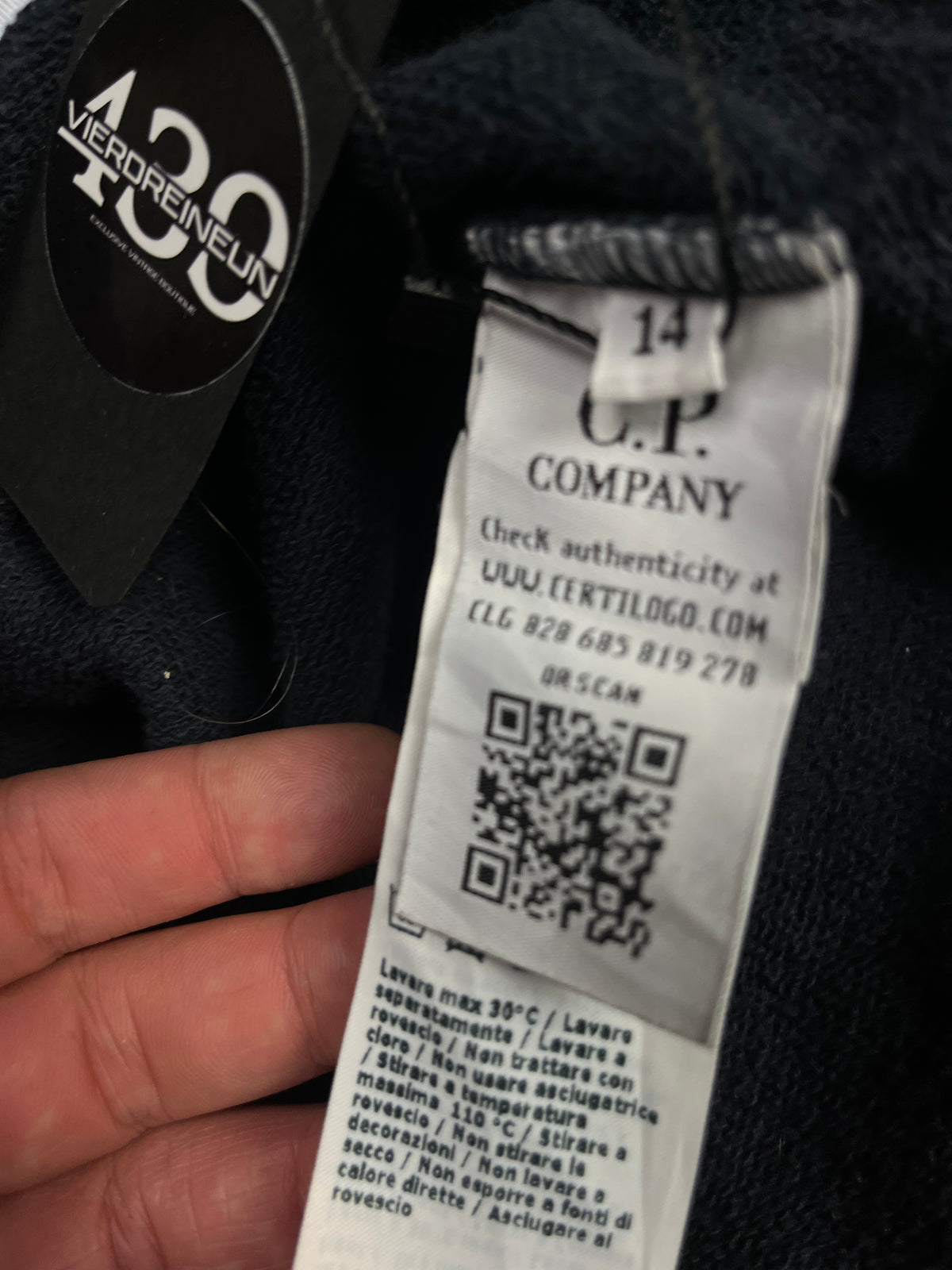 vintage C.P. COMPANY sweater {S}