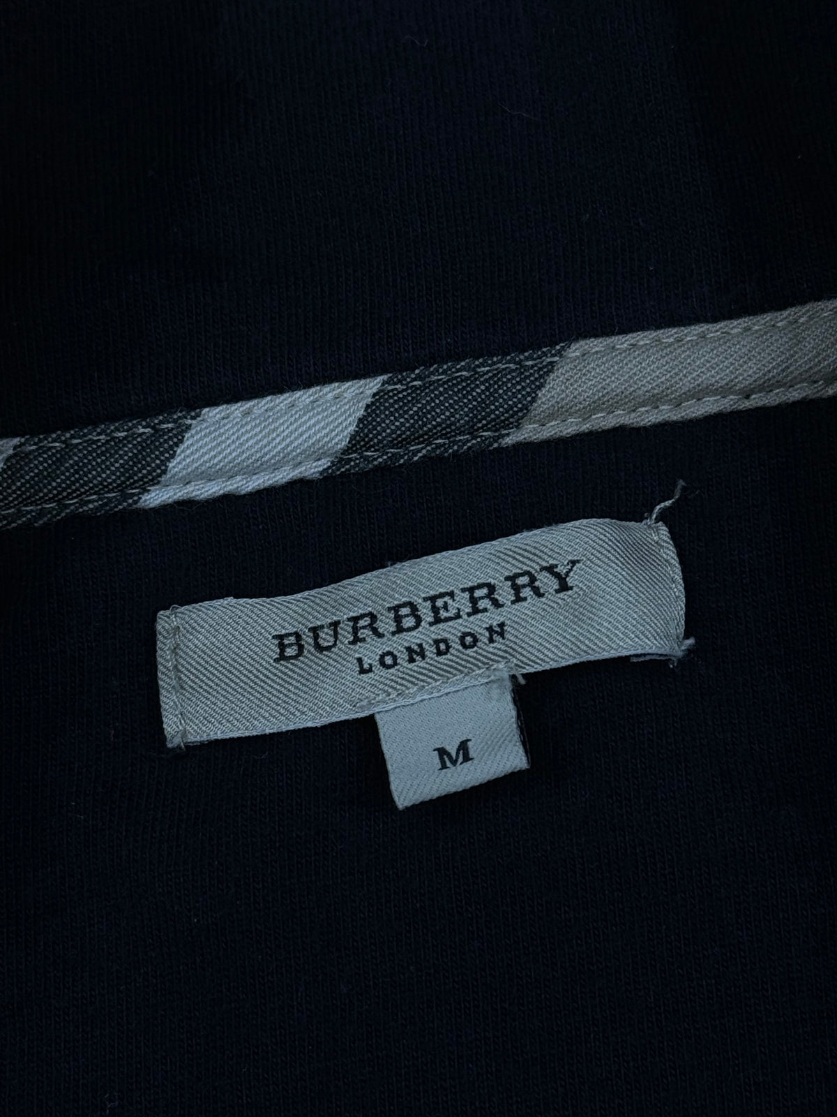 vintage Burberry sweatjacket {M}