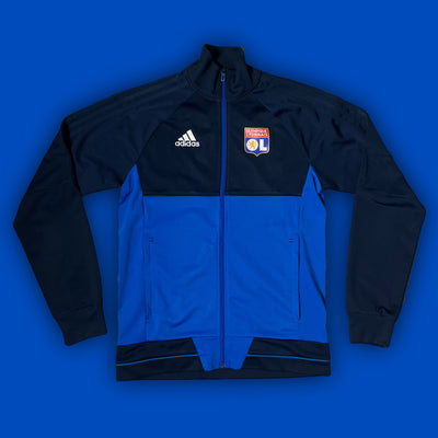 vintage Adidas Olympique Lyon trackjacket {M}