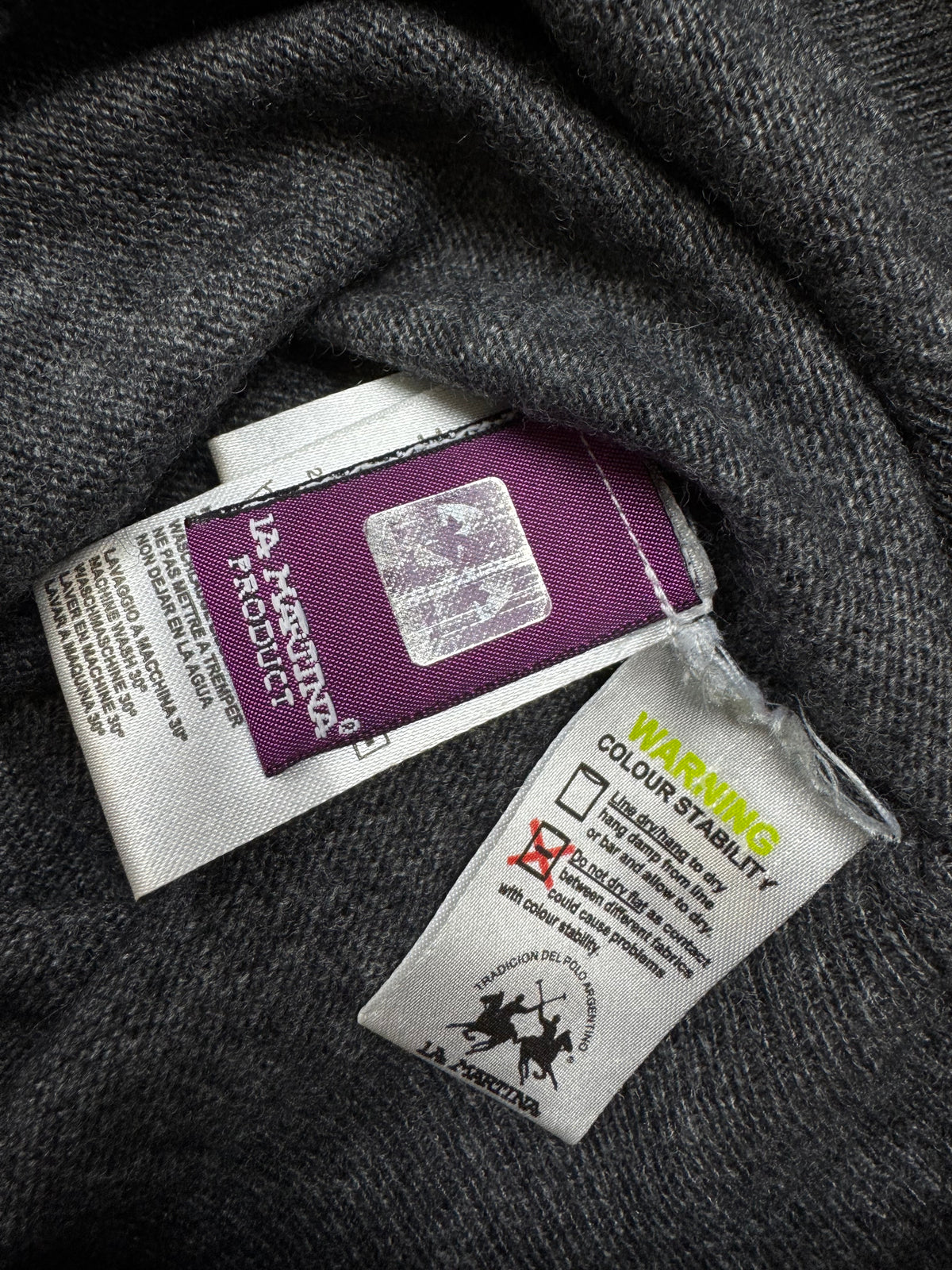 vintage La Martina sweatjacket {S}