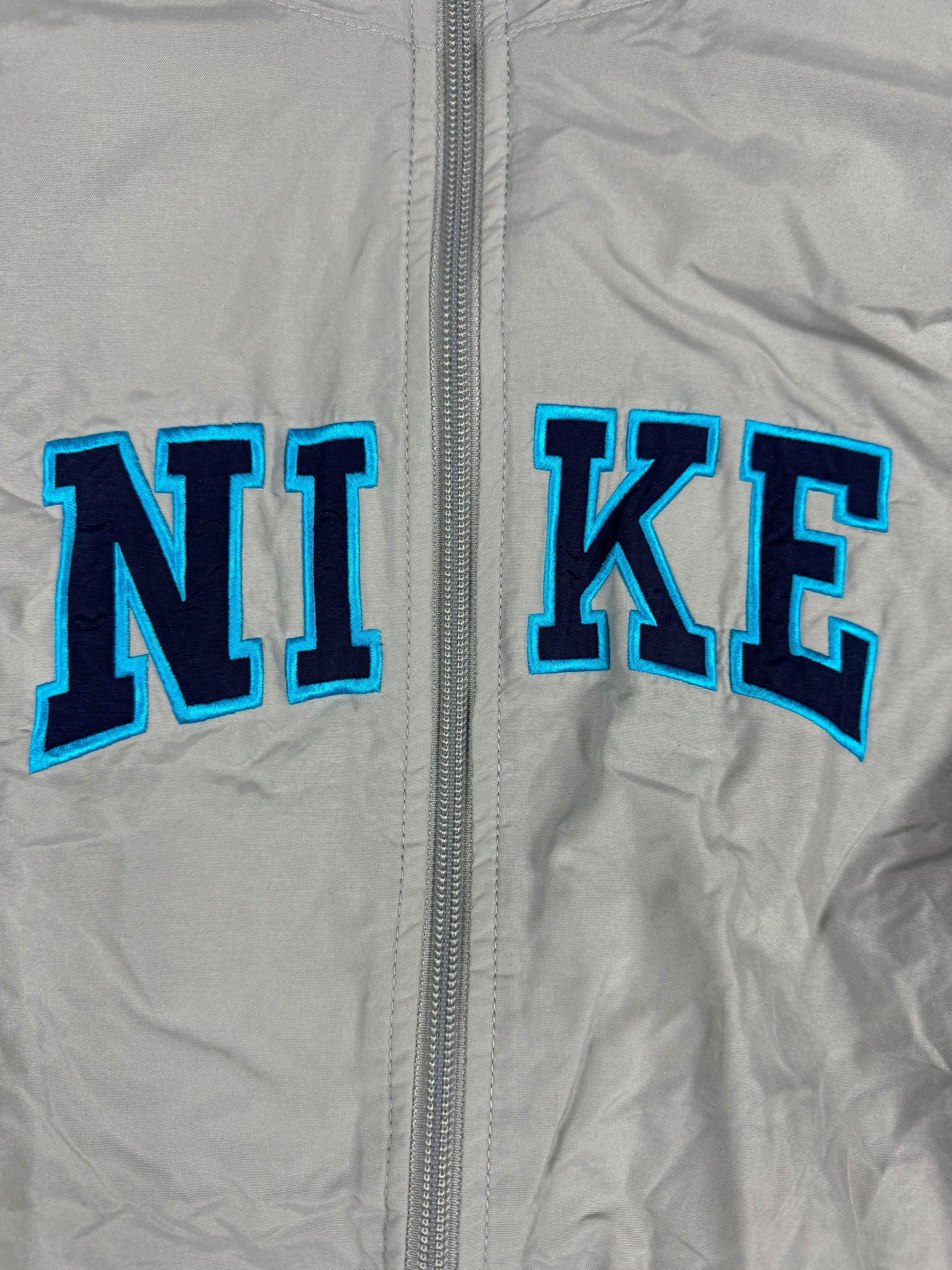 vintage Nike spellout windbreaker {S}