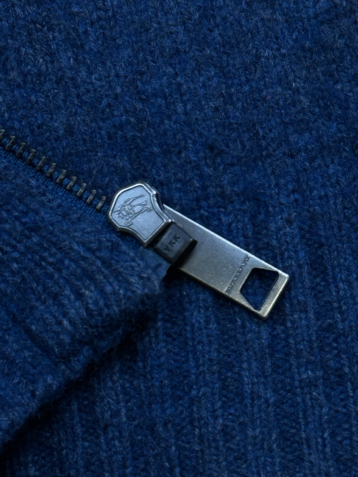 vintage navyblue Burberry sweatjacket