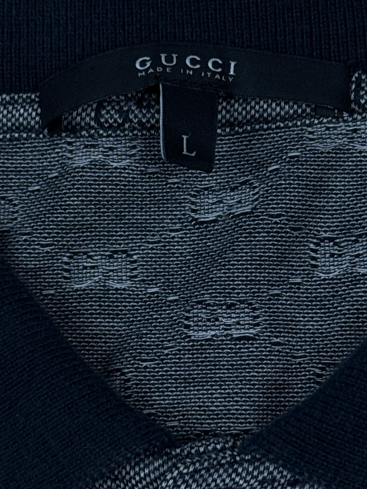 vintage Gucci monogram polo