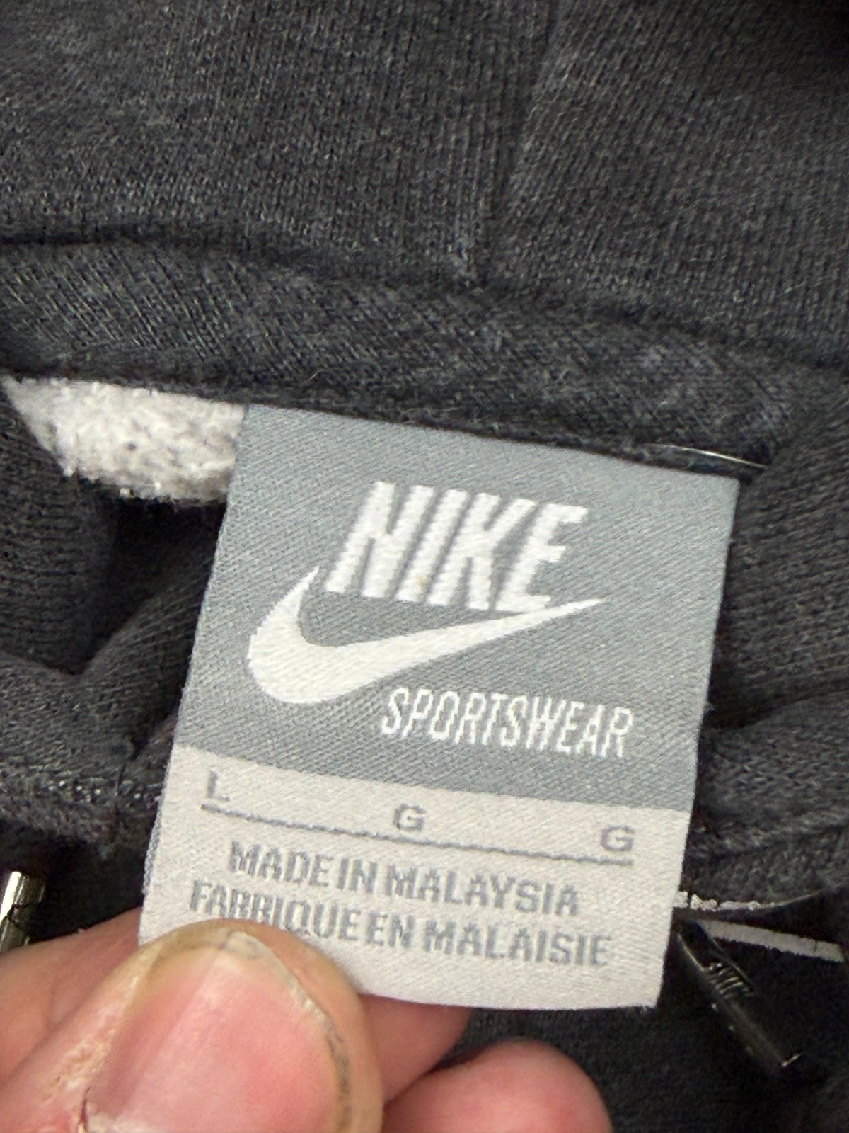 vintage Nike sweatjacket {L}