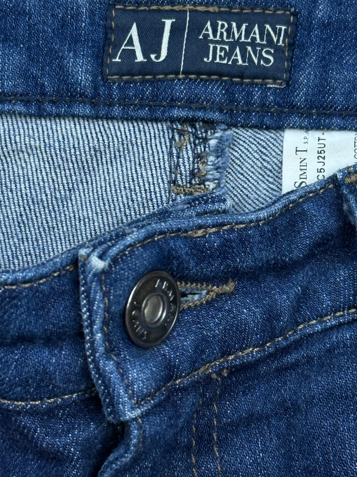 vintage Armani jeans {S}