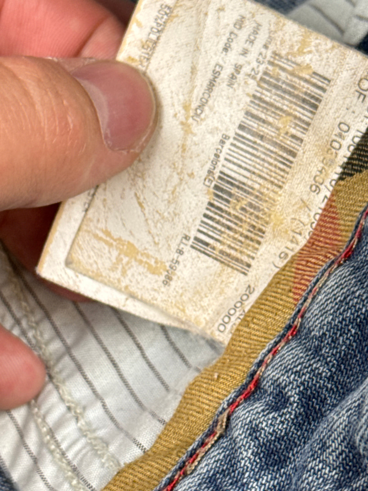 vintage Burberry jeans {S}