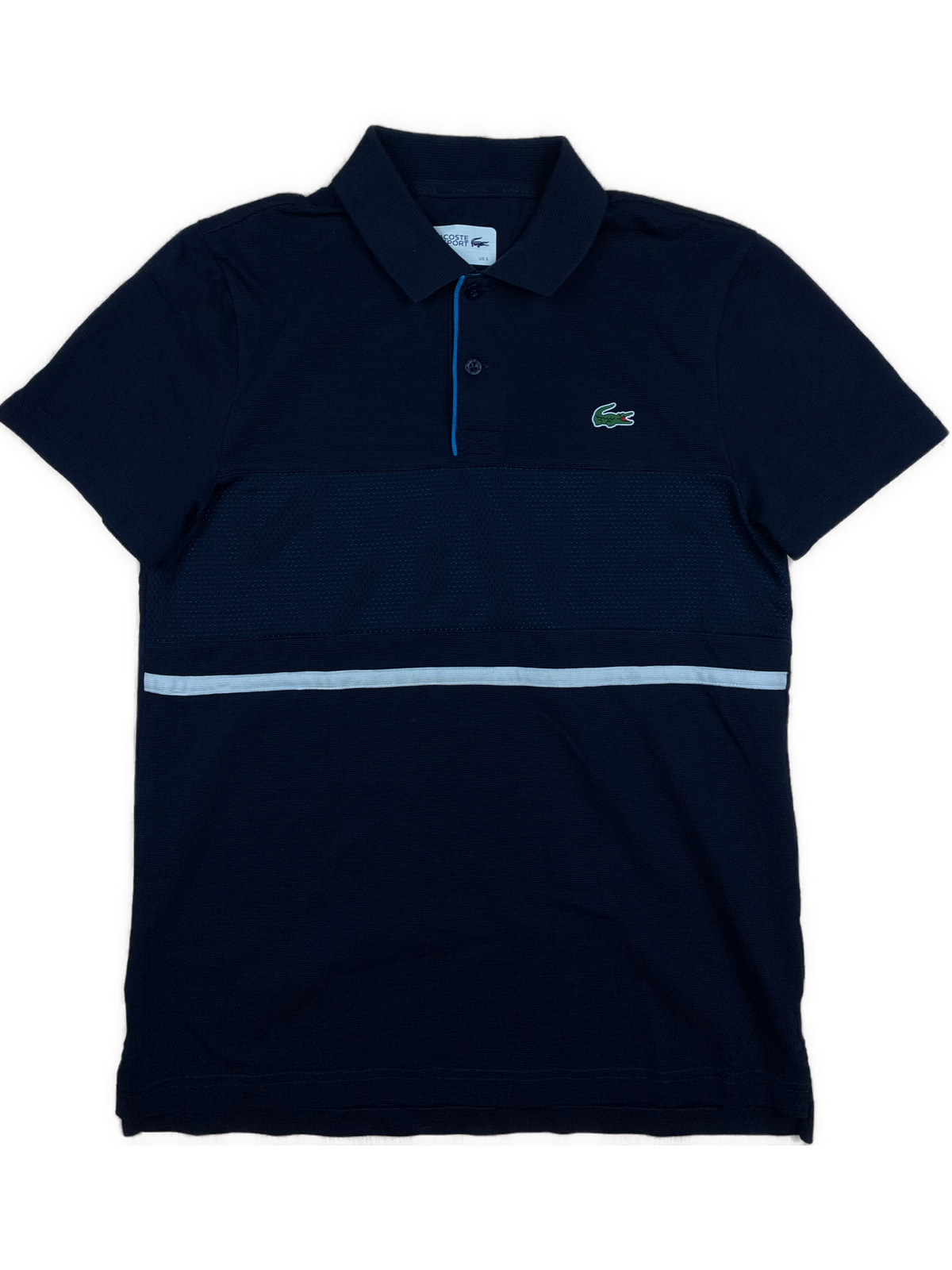 navyblue Lacoste polo {M}