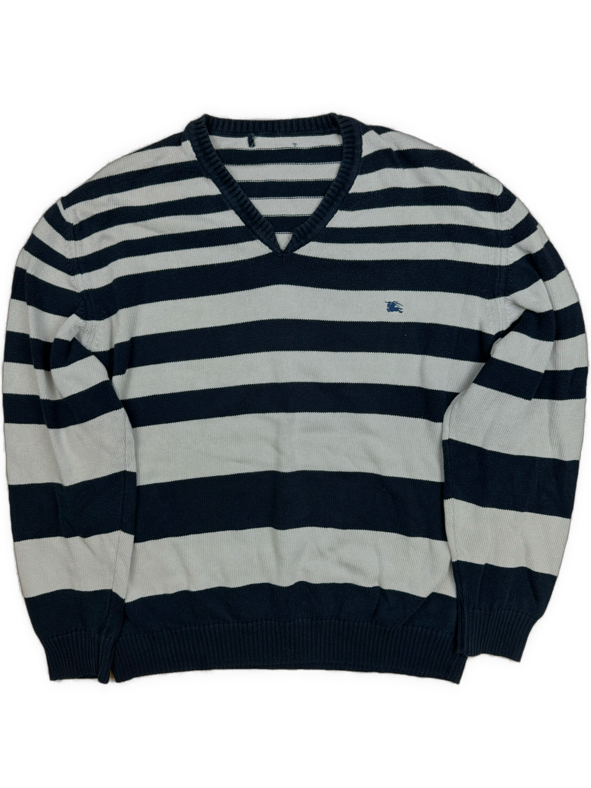 vintage Burberry knittedsweater {L}
