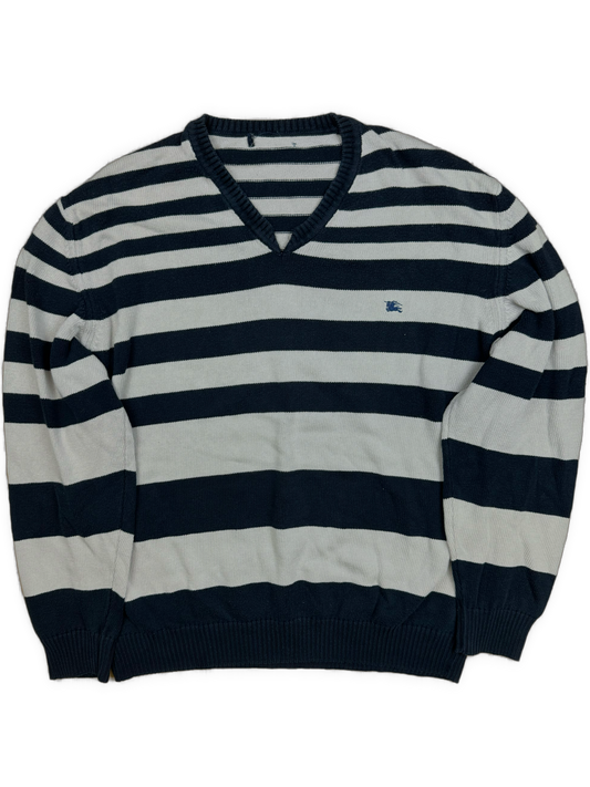 vintage Burberry knittedsweater {L}