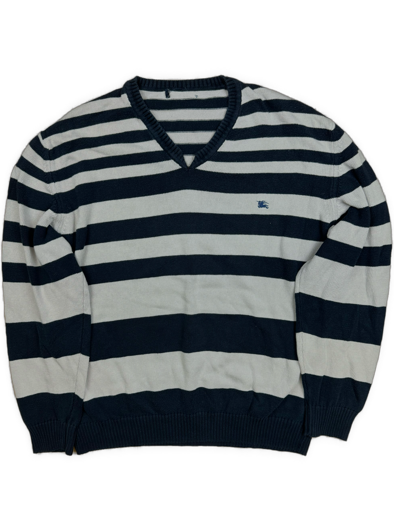 vintage Burberry knittedsweater {L}