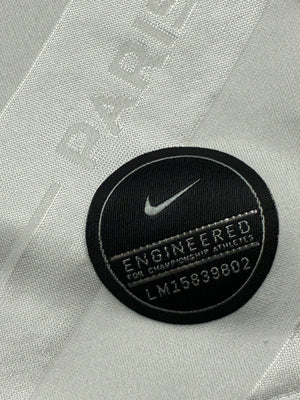 white Nike PSG Paris Saint Germain away jersey {S}