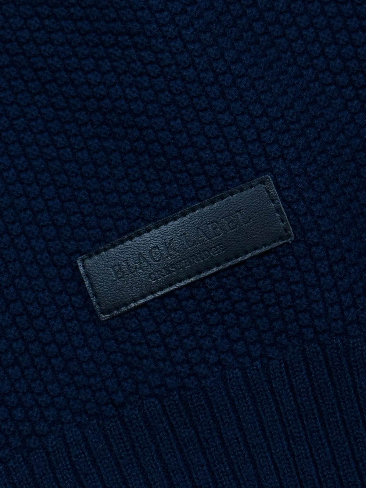vintage Burberry Black Label chestbridge sweatjacket