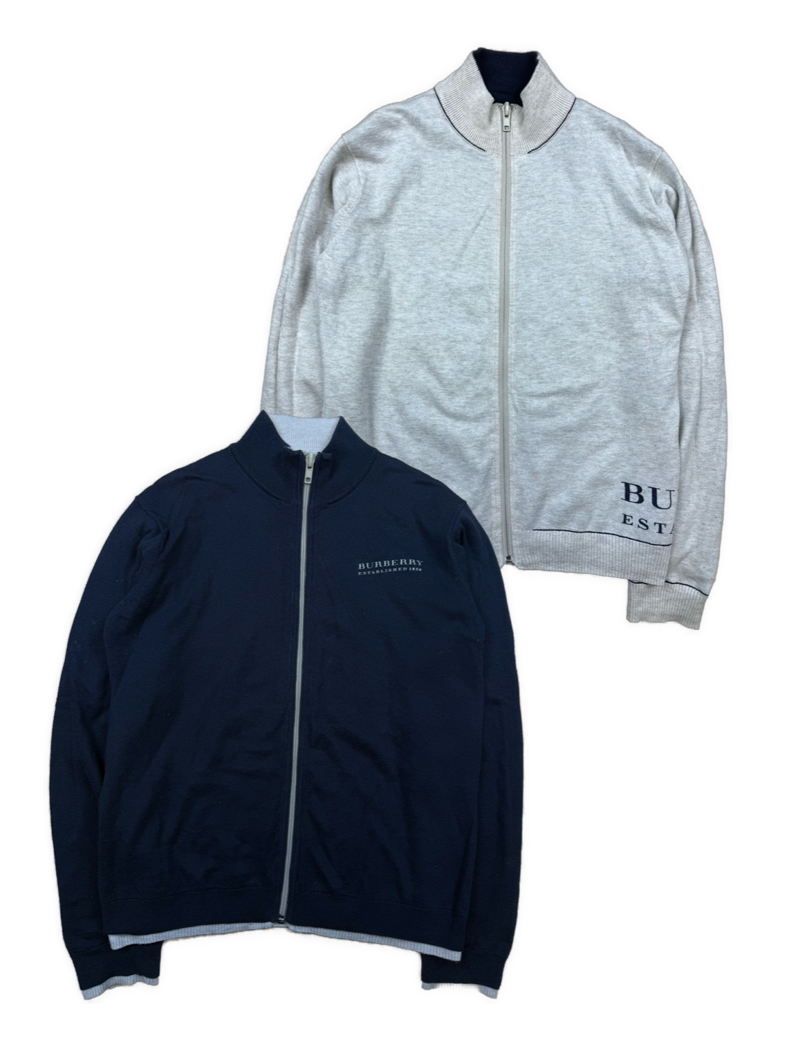 vintage Burberry reversible sweatjacket {XS}