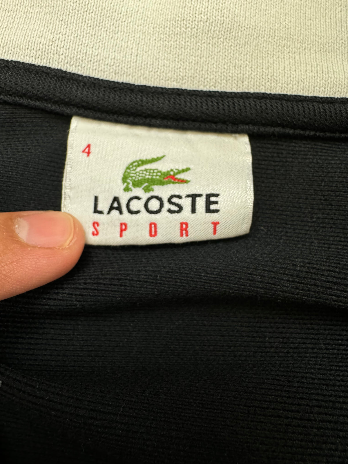vintage Lacoste trackjacket {S}