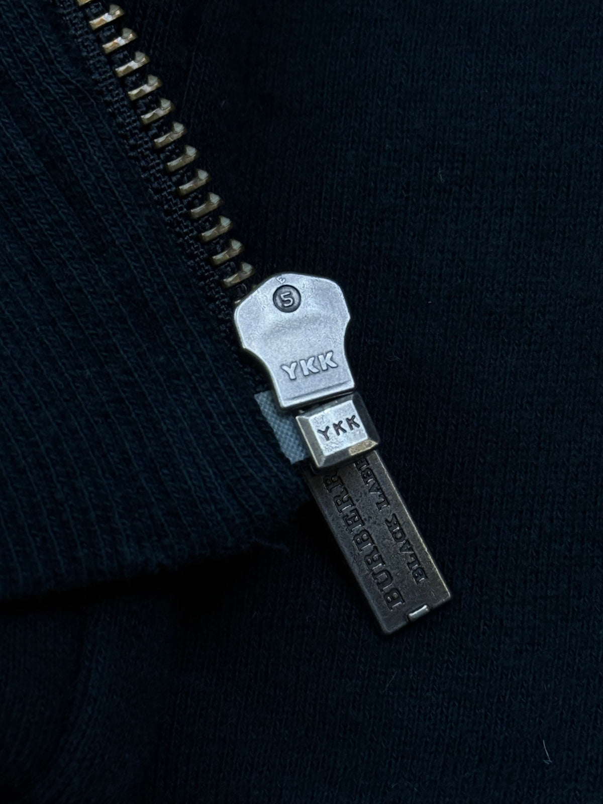 vintage Burberry Black Label sweatjacket {S}
