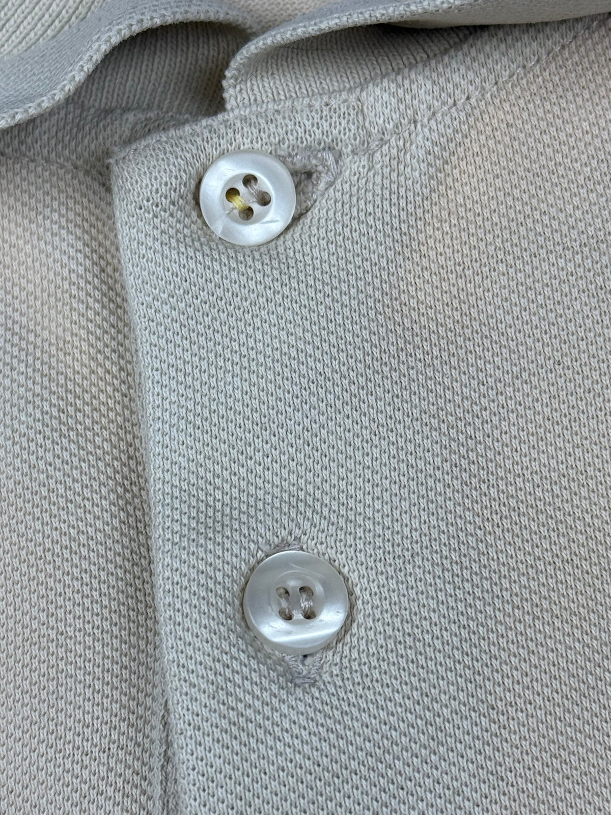 vintage beige Prada polo {XL}