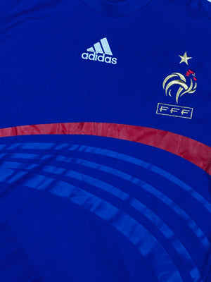 vintage Adidas France home jersey {L}