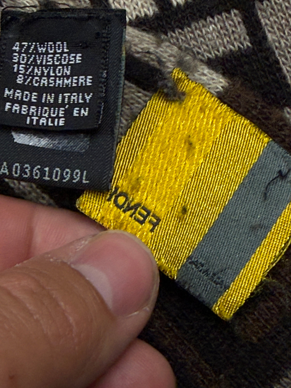 vintage Fendi scarf