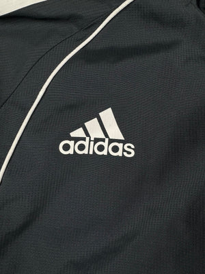vintage Adidas Real Madrid quarterzip windbreaker {S}