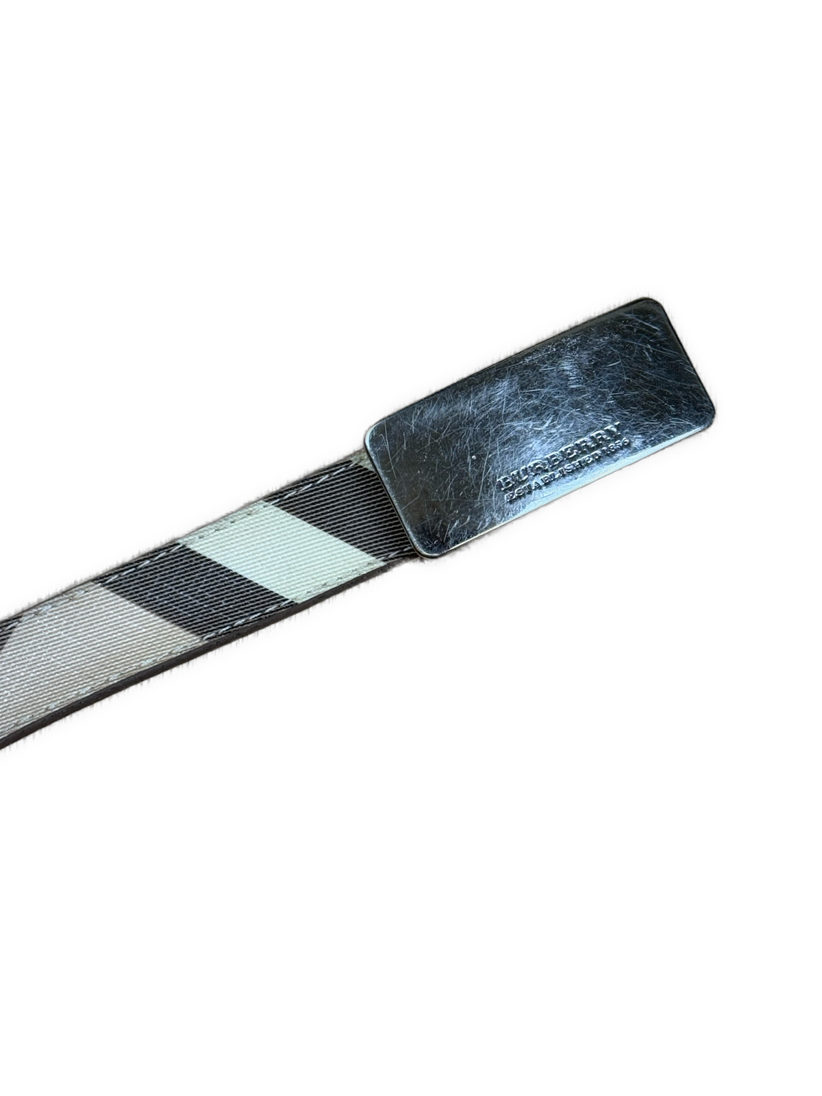 vintage Burberry belt