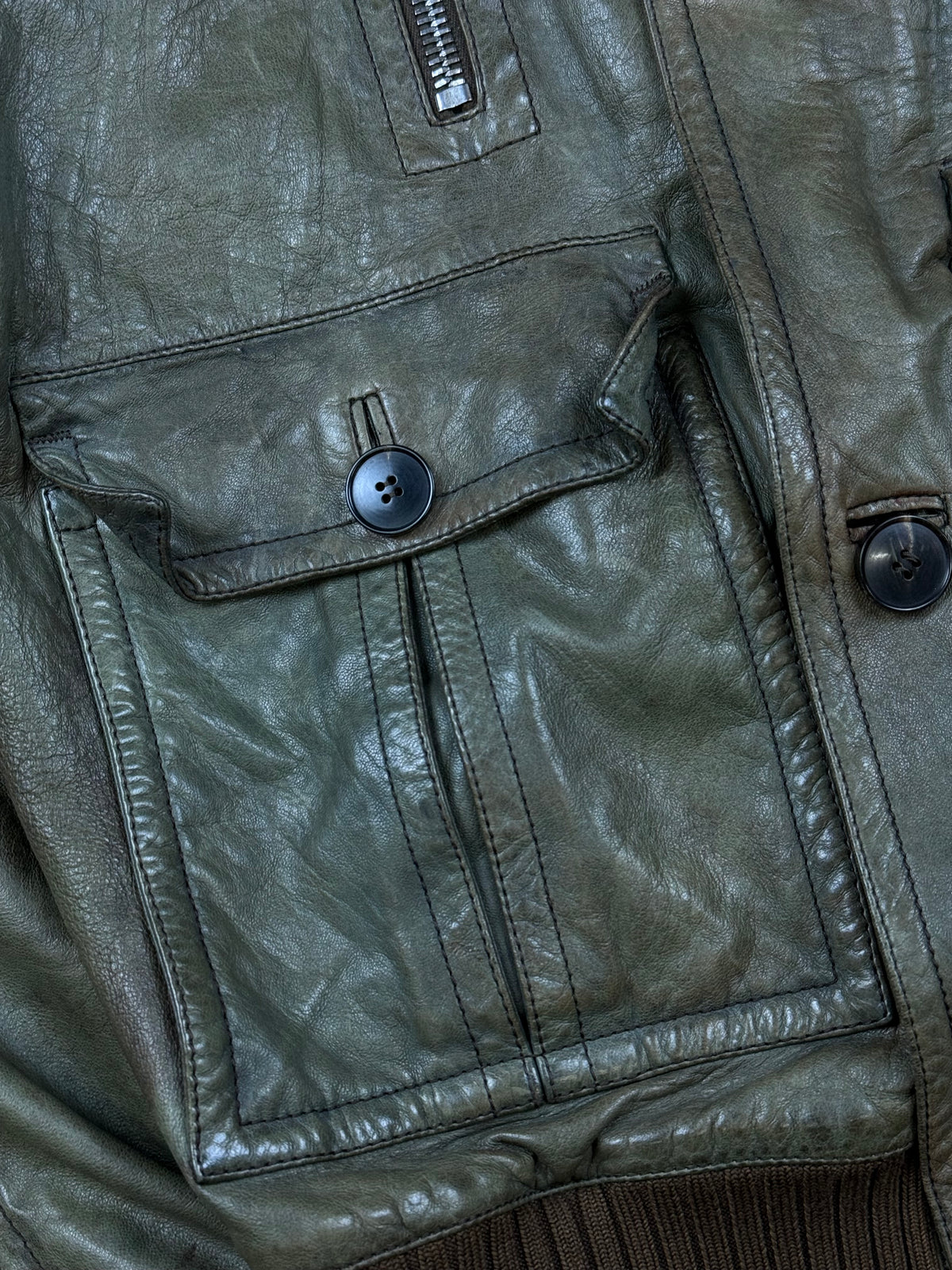vintage Gucci leatherjacket