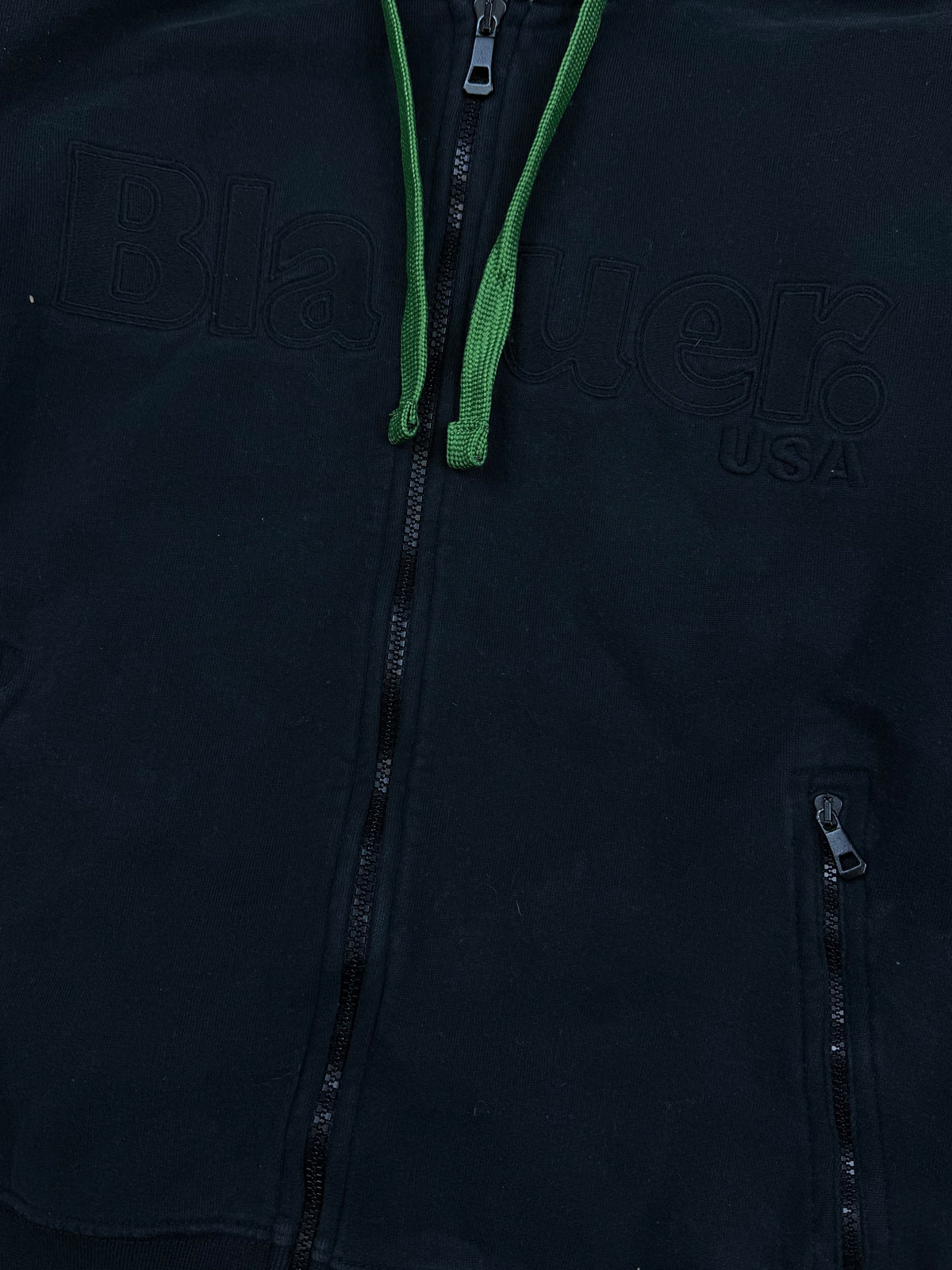 vintage Blauer sweatjacket {L}
