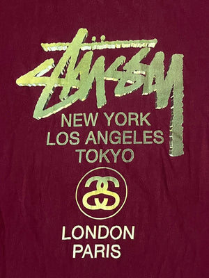 vintage Stüssy t-shirt {XL}