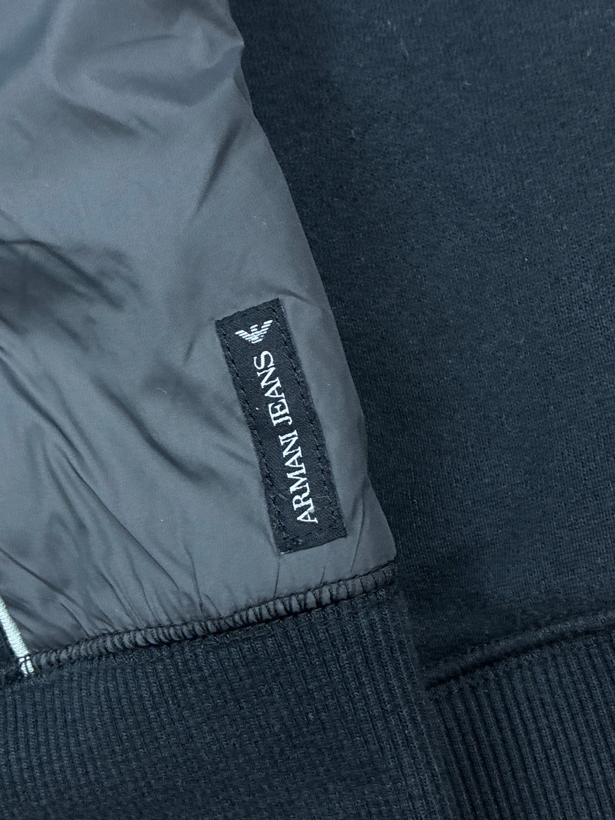 vintage Armani Jeans sweatjacket {M}