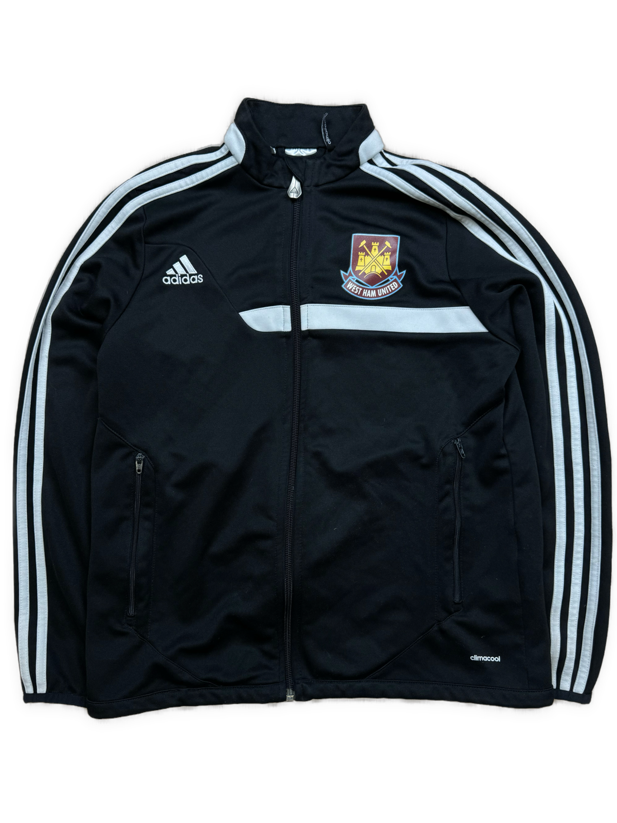 vintage Adidas West Ham United trackjacket {S}
