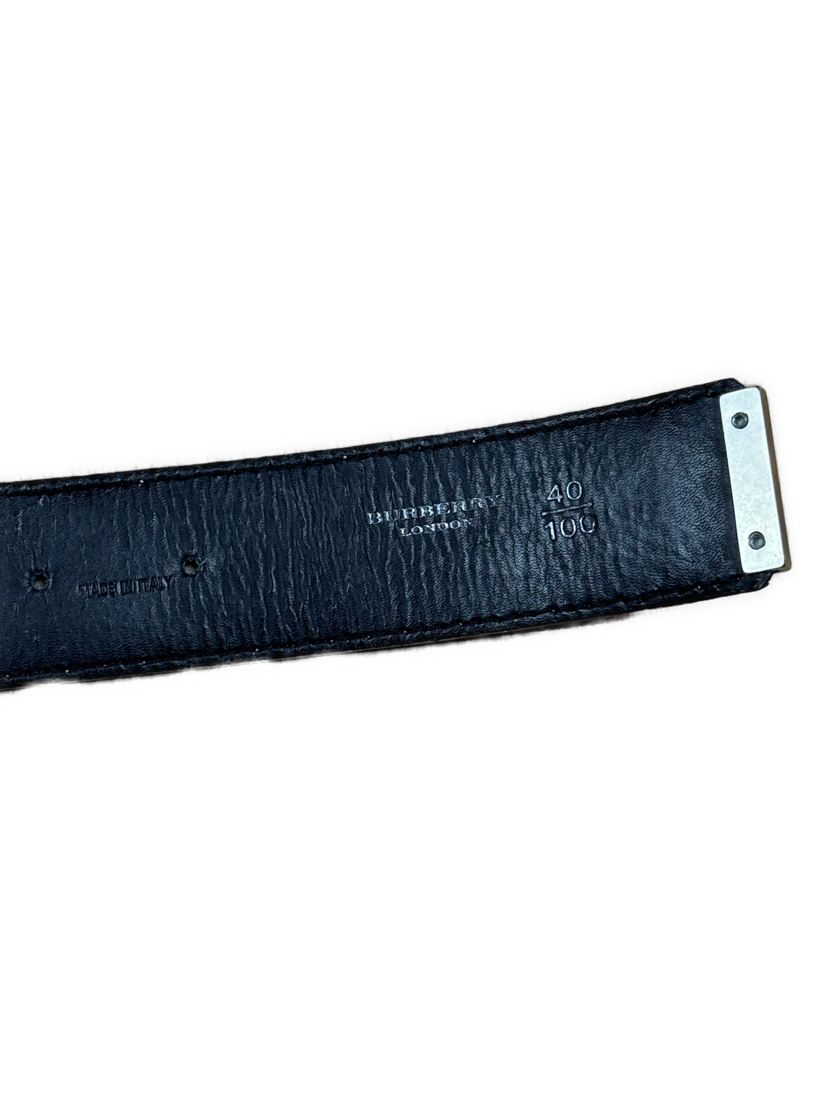 vintage Burberry belt