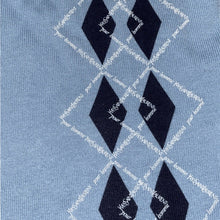 Cargar imagen en el visor de la galería, vintage babyblue YSL Yves Saint Laurent knittedsweater {L}
