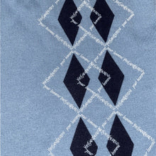 Lade das Bild in den Galerie-Viewer, vintage babyblue YSL Yves Saint Laurent knittedsweater {L}
