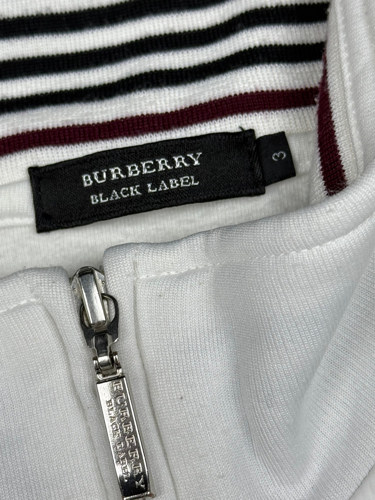 vintage Burberry Black Label sweatjacket {M}