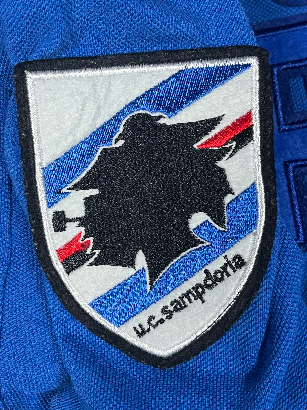 vintage Kappa UC Sampdoria polo {M}