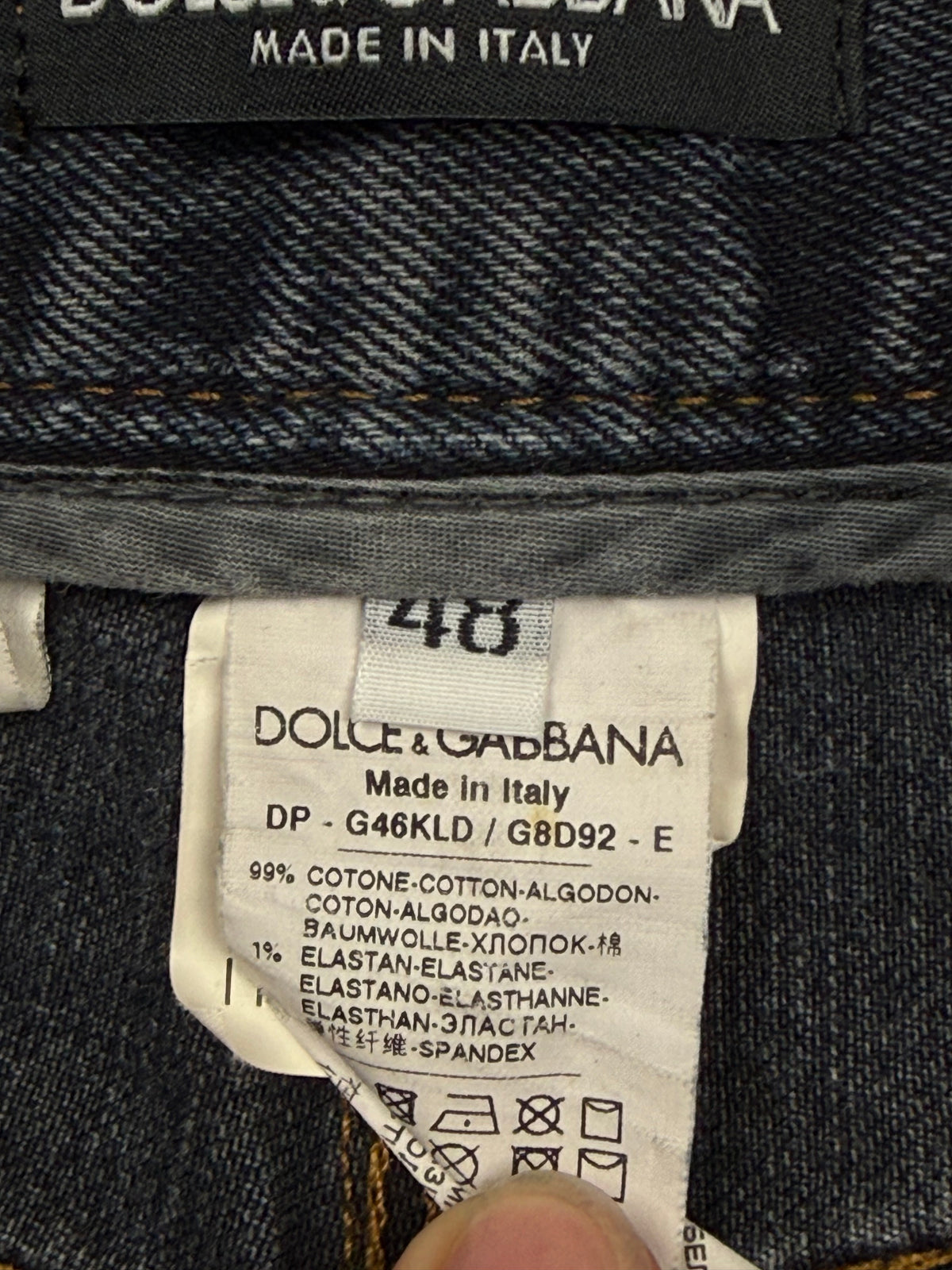 vintage Dolce & Gabbana jeans